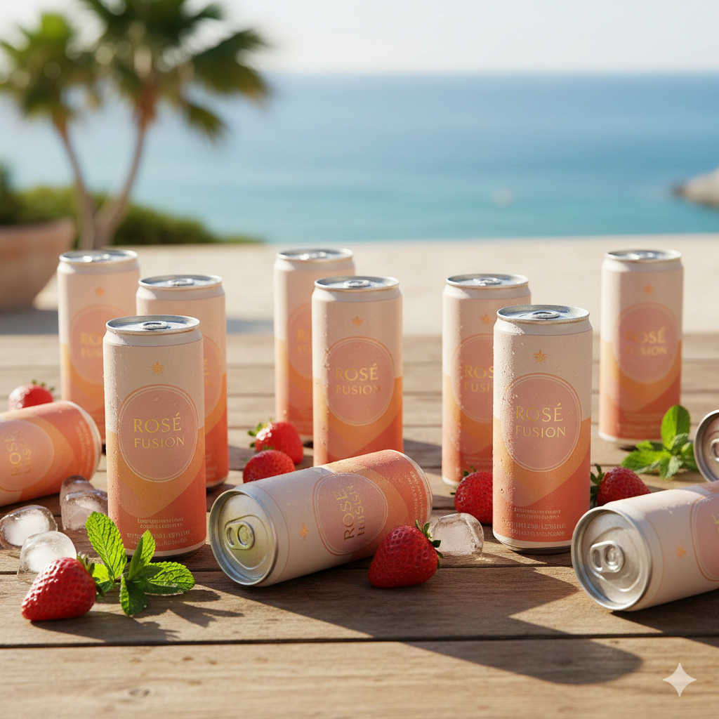 image 2 canette rosé